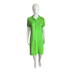 Ralph Lauren Sport Green Polo Dress Size M